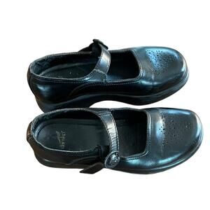 Vintage Dansko Black Leather Mary Jane-Size 40